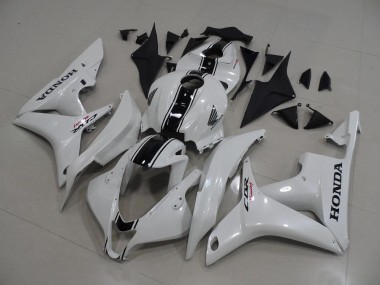 Großhandel CBR 600 RR 2007-2008 Motorrad Verkleidungen - Perl Weiß mit schwarzen Streifen