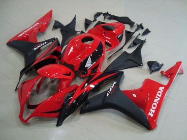 Großhandel CBR 600 RR 2007-2008 Motorrad Verkleidungen - Rot OEM Stil