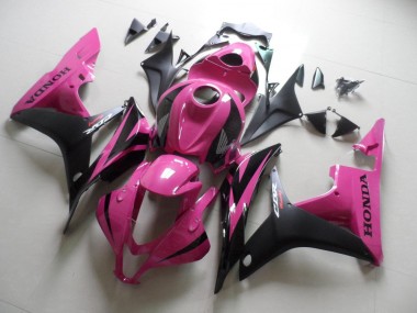 Großhandel CBR 600 RR 2007-2008 Motorrad Verkleidungen - Rosa Schwarz