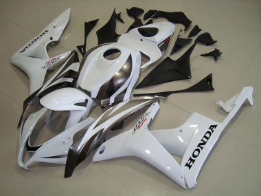 Großhandel CBR 600 RR 2007-2008 Motorrad Verkleidungen - Weiß Silber