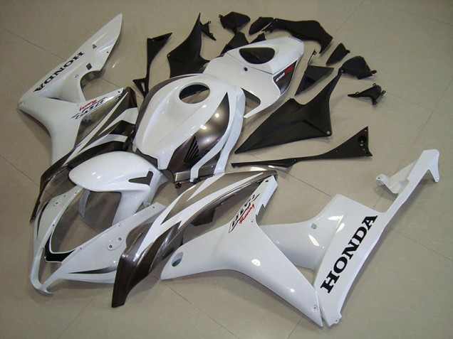 Großhandel CBR 600 RR 2007-2008 Motorrad Verkleidungen - Weiß Silber Großhandel CBR 600 RR 2007-2008 Motorrad Verkleidungen - Weiß Silber