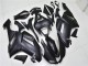 Großhandel ZX6R 2007-2008 Motorrad Verkleidungen - Matt Schwarz