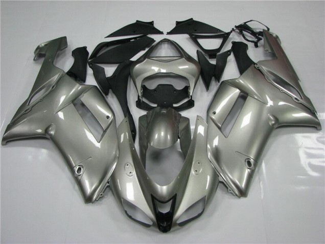 Großhandel ZX6R 2007-2008 Motorrad Verkleidungen - Grau