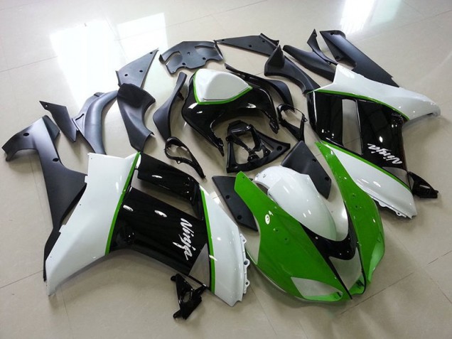 Großhandel ZX6R 2007-2008 Motorrad Verkleidungen - Grün Schwarz Weiß Großhandel ZX6R 2007-2008 Motorrad Verkleidungen - Grün Schwarz Weiß