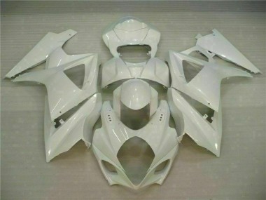 Großhandel GSXR 1000 K7 2007-2008 Motorrad Verkleidungen - Weiß