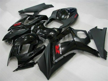 Großhandel GSXR 1000 K7 2007-2008 Motorrad Verkleidungen & Plastik - Schwarz
