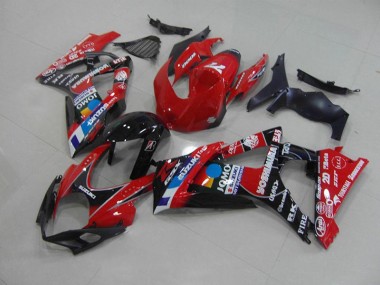 Großhandel GSXR 1000 K7 2007-2008 Motorrad Verkleidungen - Rot