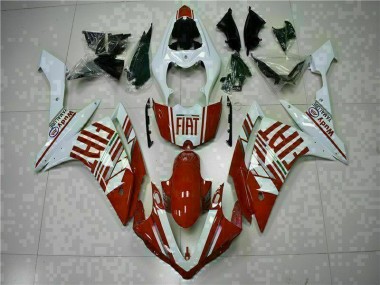 Großhandel R1 2007-2008 Motorrad Verkleidung - Rot Weiß
