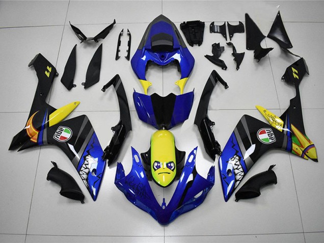 Großhandel R1 2007-2008 Motorrad Verkleidungen - Blau Hai Großhandel R1 2007-2008 Motorrad Verkleidungen - Blau Hai