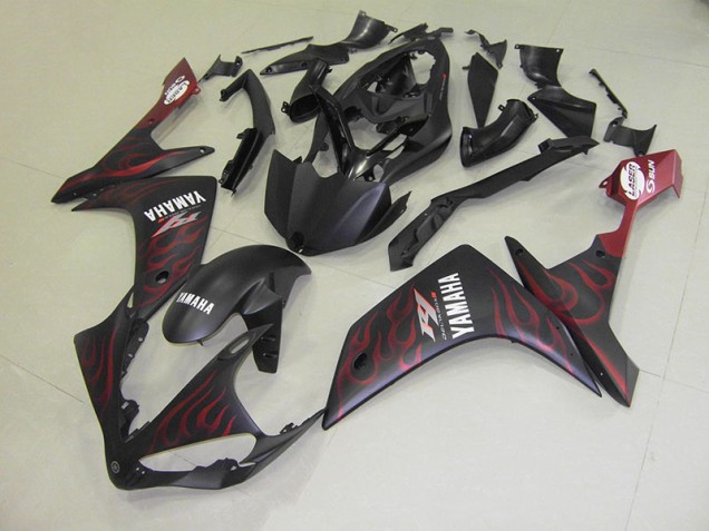 Großhandel R1 2007-2008 Motorrad Verkleidungen - Matt Rot Flamme Großhandel R1 2007-2008 Motorrad Verkleidungen - Matt Rot Flamme
