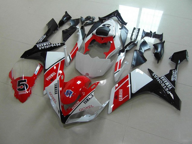 Großhandel R1 2007-2008 Motorrad Verkleidungen - Rot Weiß Aufkleber Großhandel R1 2007-2008 Motorrad Verkleidungen - Rot Weiß Aufkleber
