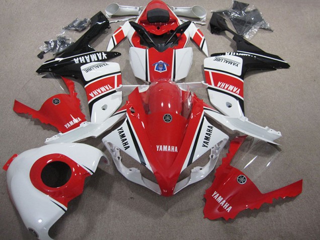 Großhandel R1 2007-2008 Motorrad Verkleidungen - Rot Weiß Großhandel R1 2007-2008 Motorrad Verkleidungen - Rot Weiß