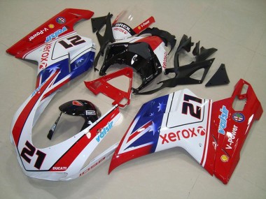 Großhandel Ducati 848 1098 1198 2007-2014 Motorrad Verkleidungen - Xerox 21