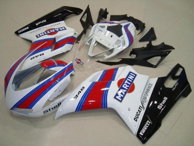Großhandel Ducati 848 1098 1198 2007-2014 Motorrad Verkleidungen - Martini