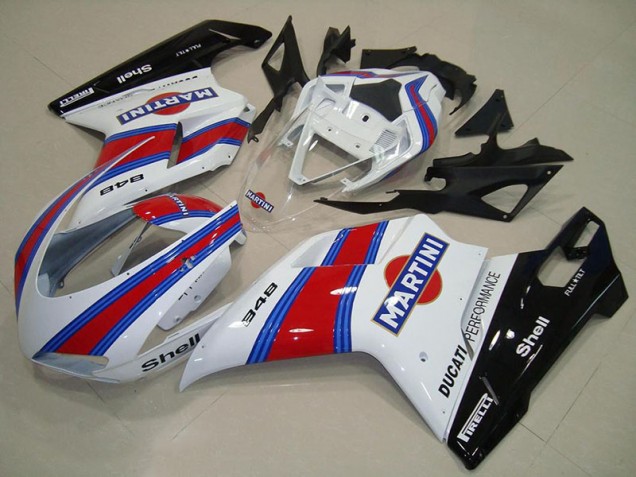 Großhandel Ducati 848 1098 1198 2007-2014 Motorrad Verkleidungen - Martini Großhandel Ducati 848 1098 1198 2007-2014 Motorrad Verkleidungen - Martini