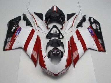 Großhandel Ducati 848 1098 1198 2007-2014 Motorrad Verkleidungen - Generali ohne Logo