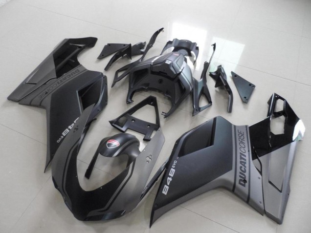 Großhandel Ducati 848 1098 1198 2007-2014 Motorrad Verkleidungen - Schwarz Großhandel Ducati 848 1098 1198 2007-2014 Motorrad Verkleidungen - Schwarz