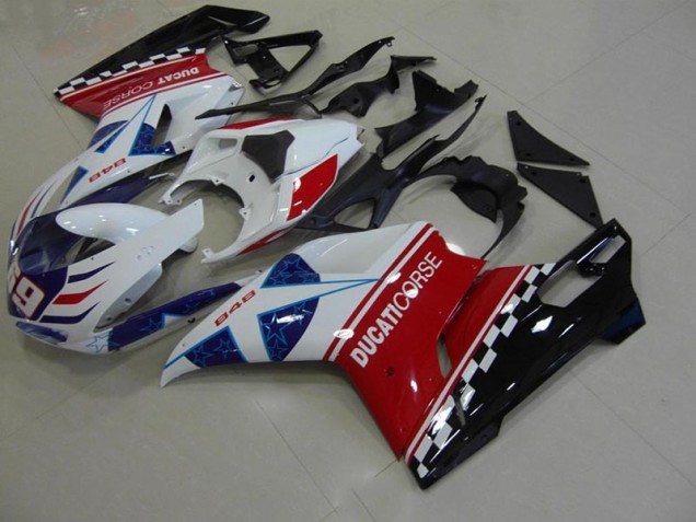 Großhandel Ducati 848 1098 1198 2007-2014 Motorrad Verkleidungen - Stern Großhandel Ducati 848 1098 1198 2007-2014 Motorrad Verkleidungen - Stern