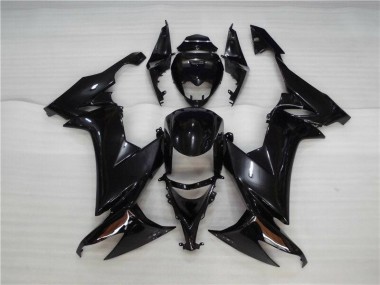Großhandel ZX10R 2008-2010 Motorrad Verkleidung - Glänzend Schwarz