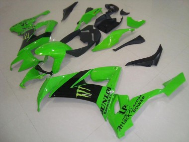 Großhandel ZX10R 2008-2010 Motorrad Verkleidungen - Grünes Monster