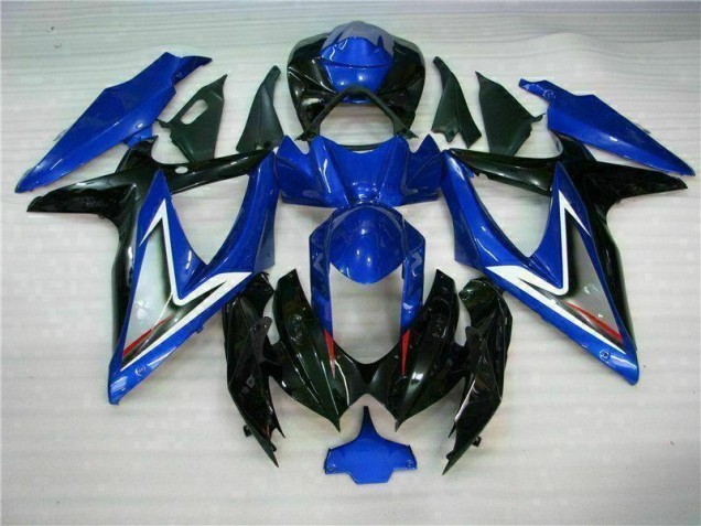 Großhandel GSXR 600 / 750 K8 2008-2010 Motorrad Vollverkleidung - Blau Schwarz Großhandel GSXR 600 / 750 K8 2008-2010 Motorrad Vollverkleidung - Blau Schwarz