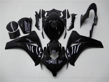 Großhandel CBR 1000 RR 2008-2011 Motorrad Vollverkleidung - Glänzend Schwarz