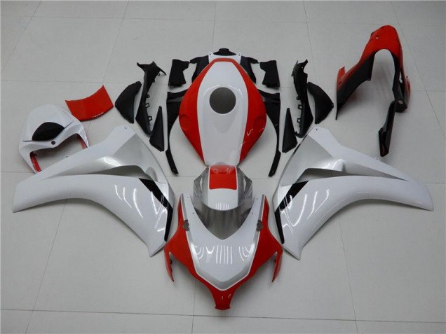 Großhandel CBR 1000 RR 2008-2011 Motorrad Verkleidungen - Weiß Rot
