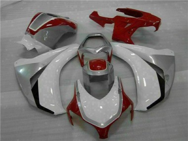 Großhandel CBR 1000 RR 2008-2011 Motorrad Verkleidung & Plastik - Rot Weiß