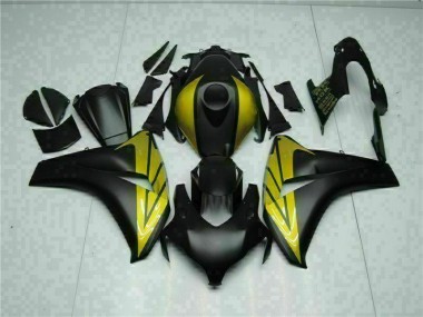 Großhandel CBR 1000 RR 2008-2011 Motorrad Verkleidungen - Schwarz Gold
