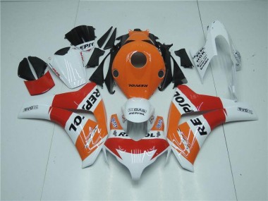 Großhandel CBR 1000 RR 2008-2011 Motorrad Verkleidungen - Orange Weiß Rot Repsol