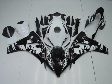 Großhandel CBR 1000 RR 2008-2011 Motorrad Verkleidungen - Schwarz Weiß