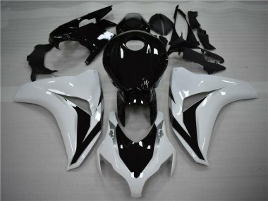Großhandel CBR 1000 RR 2008-2011 Motorrad Verkleidungen Komplett Sets - Weiß Schwarz