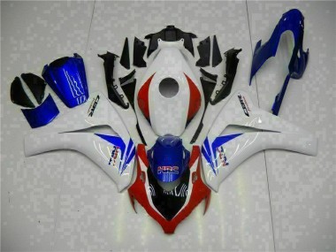 Großhandel CBR 1000 RR 2008-2011 Motorrad Verkleidungen & Plastik - Weiß Blau