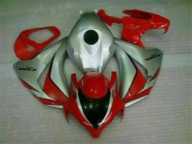 Großhandel CBR 1000 RR 2008-2011 Motorrad Verkleidung - Rot Silber