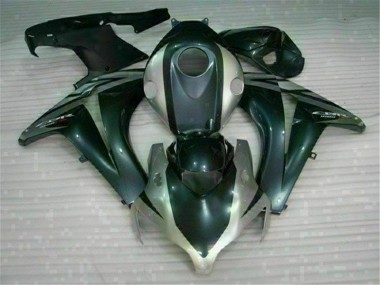 Großhandel CBR 1000 RR 2008-2011 Motorrad Verkleidungen - Schwarz Silber