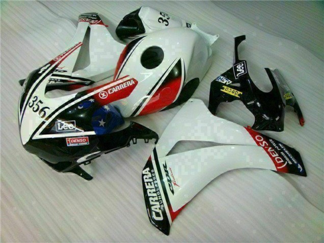 Großhandel CBR 1000 RR 2008-2011 Motorrad Verkleidungen & Plastik - Weiß Schwarz Großhandel CBR 1000 RR 2008-2011 Motorrad Verkleidungen & Plastik - Weiß Schwarz