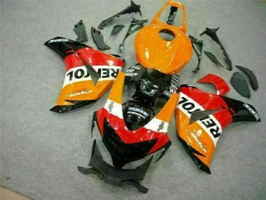 Großhandel CBR 1000 RR 2008-2011 Motorrad Vollverkleidung - Orange Repsol