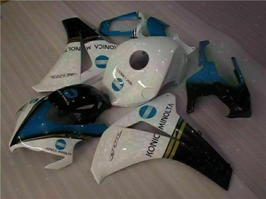 Großhandel CBR 1000 RR 2008-2011 Motorrad Verkleidungen - Weiß Blau