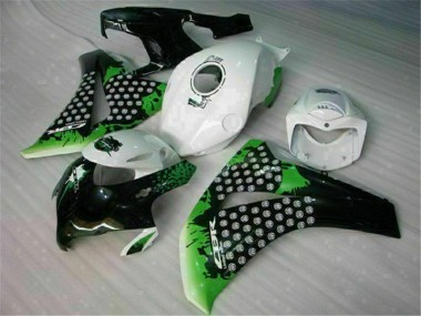 Großhandel CBR 1000 RR 2008-2011 Motorrad Verkleidung - Grün Weiß