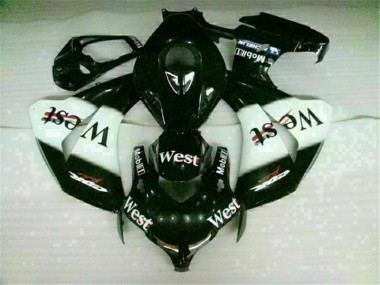 Großhandel CBR 1000 RR 2008-2011 Motorrad Verkleidungen - Weiß Schwarz West
