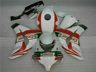 Großhandel CBR 1000 RR 2008-2011 Motorrad Verkleidung - Weiß Rot