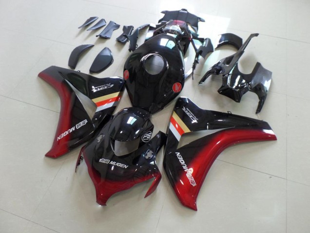 Großhandel CBR 1000 RR 2008-2011 Motorrad Verkleidungen - Schwarz Rot Mugen Großhandel CBR 1000 RR 2008-2011 Motorrad Verkleidungen - Schwarz Rot Mugen