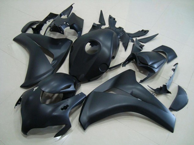 Großhandel CBR 1000 RR 2008-2011 Motorrad Verkleidungen - Ganz Matt Schwarz