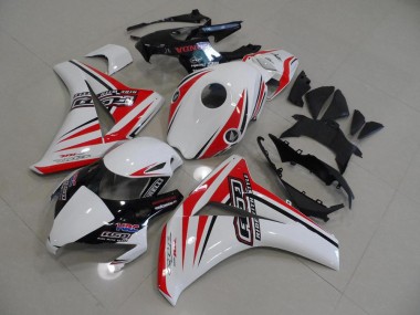 Großhandel CBR 1000 RR 2008-2011 Motorrad Verkleidungen - Weiß Rot HRC