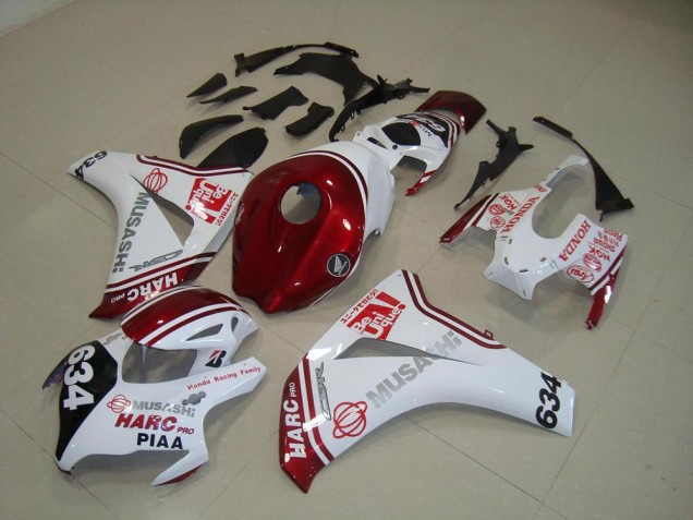 Großhandel CBR 1000 RR 2008-2011 Motorrad Verkleidungen - Weiß Rot HARC Pro PIAA 634 Großhandel CBR 1000 RR 2008-2011 Motorrad Verkleidungen - Weiß Rot HARC Pro PIAA 634