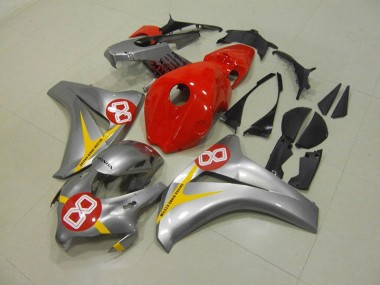 Großhandel CBR 1000 RR 2008-2011 Motorrad Verkleidungen - Silber Rot 8