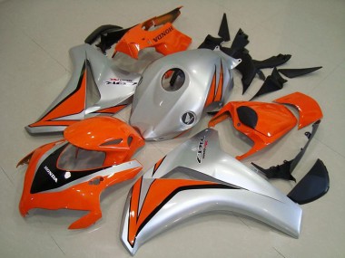 Großhandel CBR 1000 RR 2008-2011 Motorrad Verkleidung - Orange Silber