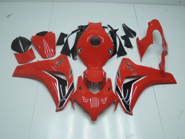 Großhandel CBR 1000 RR 2008-2011 Motorrad Verkleidungen - Rot und Goldschwarz