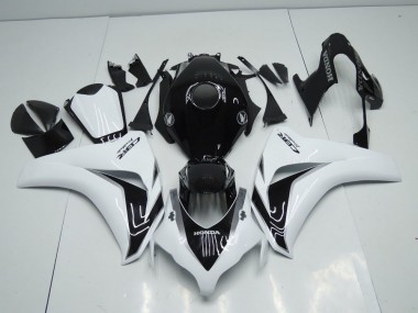 Großhandel CBR 1000 RR 2008-2011 Motorrad Verkleidungen - Weiß Und Schwarz Grau