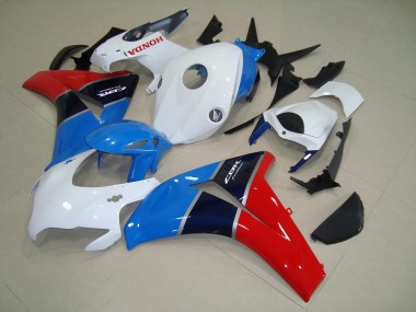 Großhandel CBR 1000 RR 2008-2011 Motorrad Verkleidungen - Weiß Blau Rot